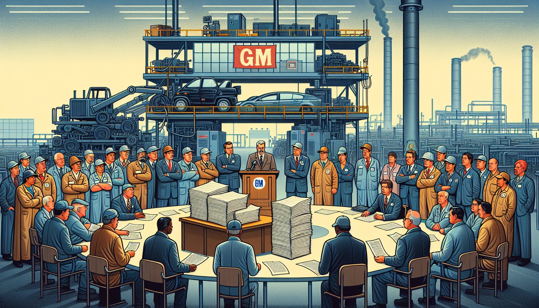 Contentious GM Union Contract Likely to Pass But Faces Worker Resentment