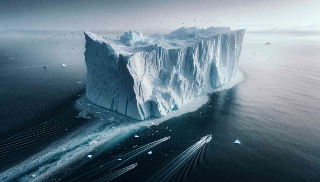 A Titanic Journey: Giant Iceberg A23a Sets Sail Across the Southern  Hemisphere