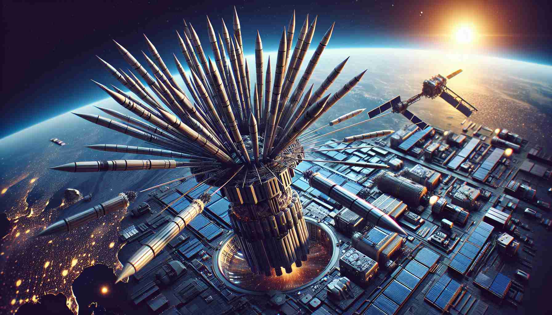The terrifying space weapons of the future - explosive 'rods from