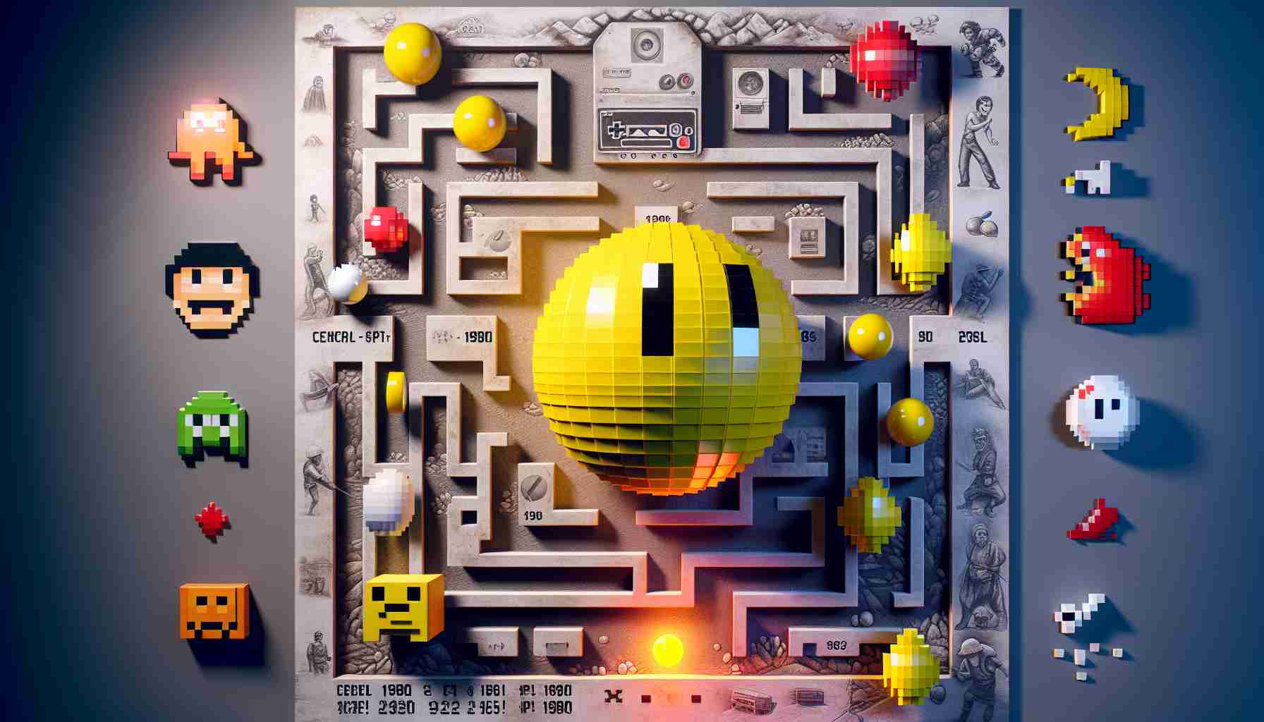 Pac-Man (Google's 30th Anniversary Version) Gameplay 